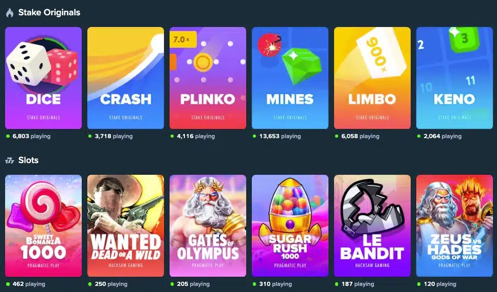 Stakecasino real